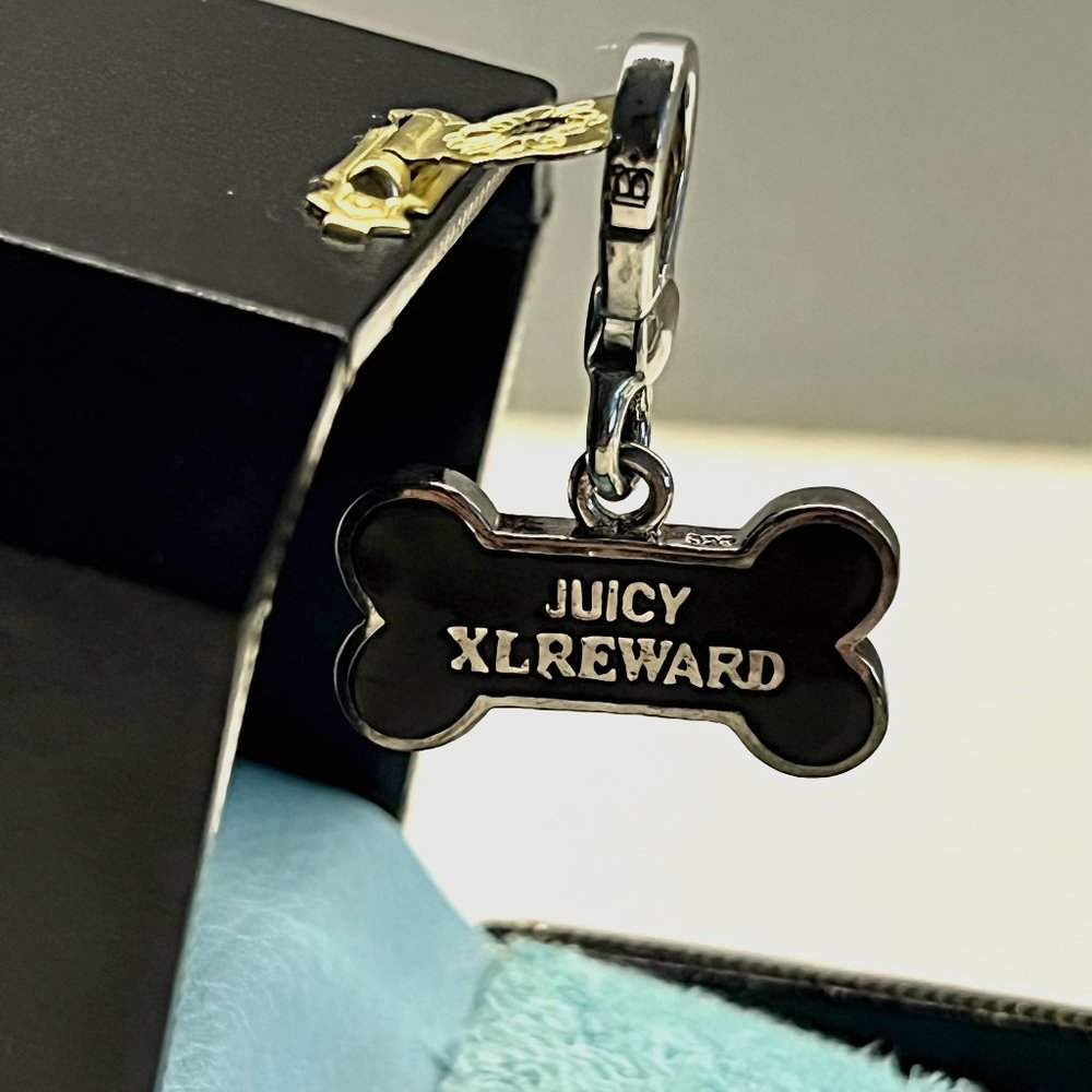 Juicy Couture “XL Reward” Bone, (YTRUD085) Dog Tag- PRE-OWNED